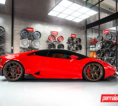 Фото дисков NOVITEC NL4 на Lamborghini Huracan