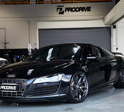 Фото дисков HRE P201 на Audi R8 (Typ 42)