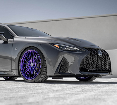 Фото дисков HRE P103SC на Lexus IS III