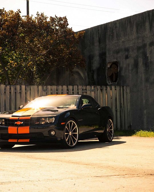 Фото дисков CV1 Алмазная проточка на Chevrolet Camaro V