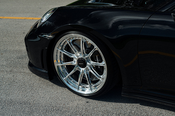 Фото дисков HRE S104SC Полированный лак на Porsche 911 VIII