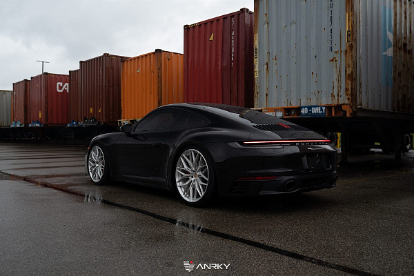 Фото дисков Anrky S1-X1 Сатиновый лак на Porsche 911 VIII