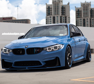 Фото дисков HRE S201 на BMW 3/M3 (F3x/F80)