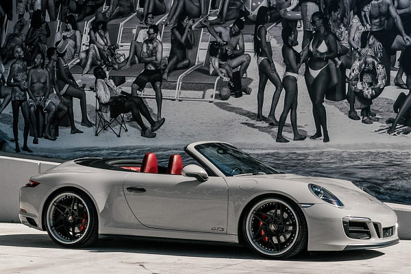 Фото дисков Anrky S3-X3 Черный сатин на Porsche 911 VII