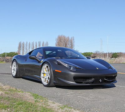 Фото дисков HRE R101 Lightweight на Ferrari 458