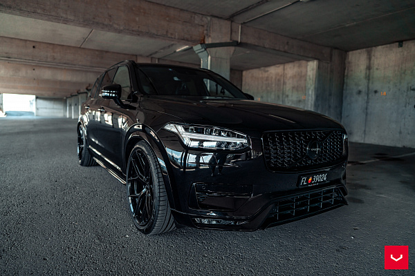 Фото дисков Vossen HF-5 Черный глянец на Volvo XC90 II