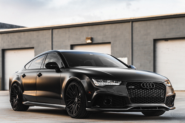 Фото дисков Brixton Forged VL4 Черный сатин на Audi A/RS 7 (4G)