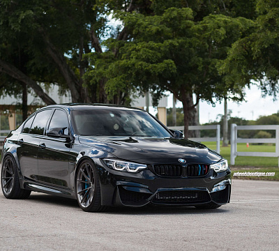 Фото дисков HRE P204 на BMW 3/M3 (F3x/F80)