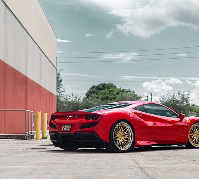 Фото дисков Anrky S3-X1 на Ferrari F8