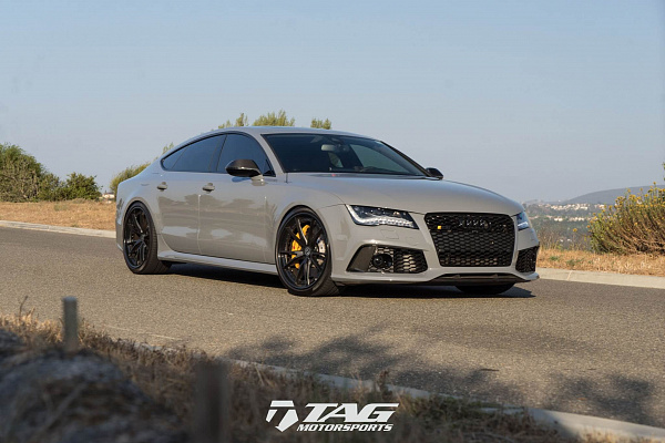 Фото дисков HRE S101 Черный сатин на Audi A/RS 7 (4G)