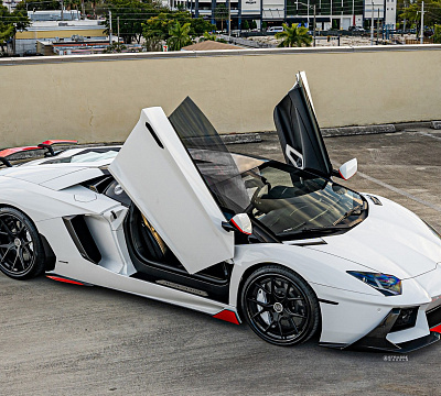 Фото дисков Strasse Wheels SM5R Deep Concave FS на Lamborghini Aventador
