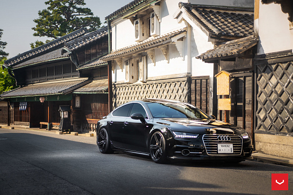Фото дисков Vossen HF-1 Алмазная проточка на Audi A/RS 7 (4G)