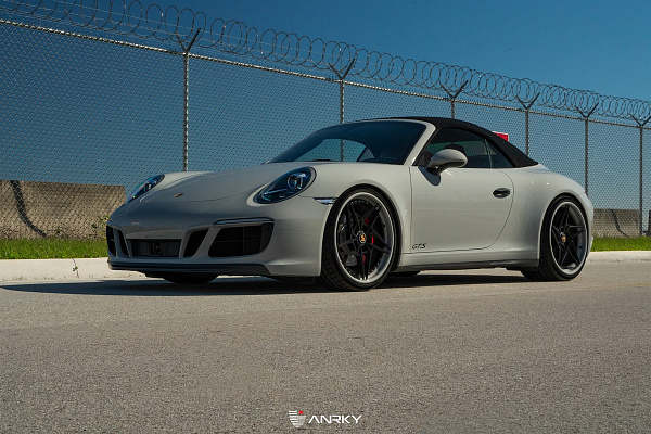 Фото дисков Anrky S3-X3 Черный сатин на Porsche 911 VII