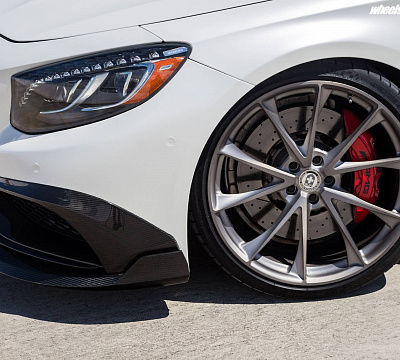 Фото дисков HRE P204 на Mercedes-Benz S-Class (W222, C217)