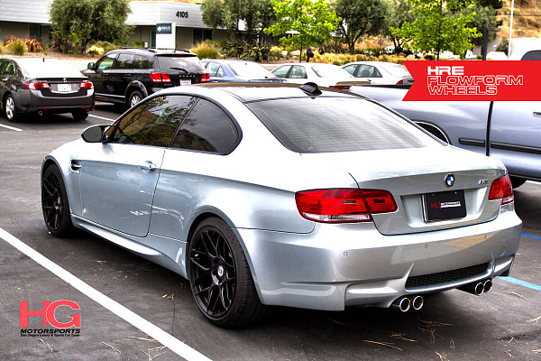 Фото дисков HRE FF01 Черный сатин на BMW 3/M3 (E90)
