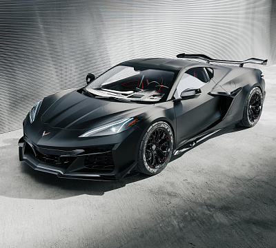 Фото дисков Brixton Forged PF13 R / RS на Chevrolet Corvette C8