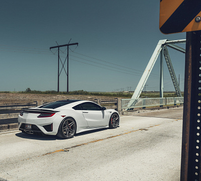 Фото дисков Vossen EVO-1R на Acura NSX II