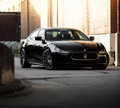 Фото дисков Vossen VFS-2 на Maserati Ghibli