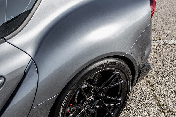 Фото дисков Anrky S1-X2 Глянцевый темный лак на Toyota Supra A90