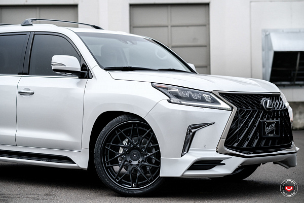 Фото дисков Vossen S17-07 (3-Piece) Черный сатин на Lexus LX III