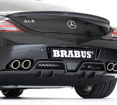 Фото дисков BRABUS Monoblock F (Platinum Edition) на Mercedes-Benz SLS AMG