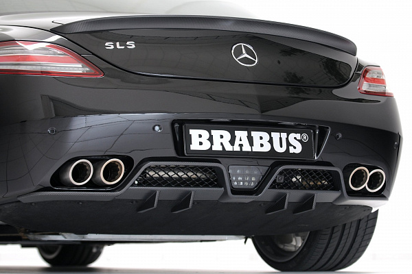Фото дисков BRABUS Monoblock F (Platinum Edition) Сатиновый лак на Mercedes-Benz SLS AMG