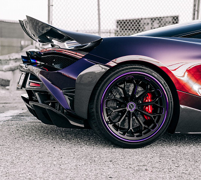 Фото дисков Brixton Forged CM6-RS на McLaren 720S