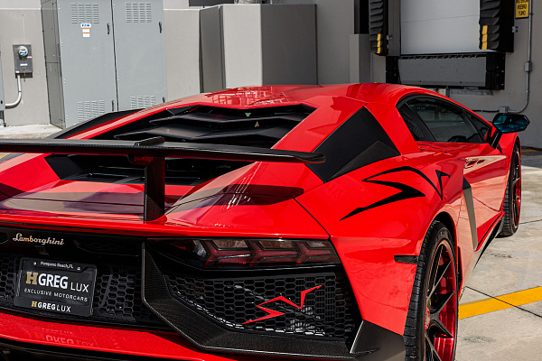 Фото дисков Strasse Wheels SM5R Deep Concave FS Другой цвет на Lamborghini Aventador