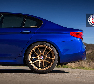 Фото дисков HRE RC104 на BMW 5/M5 (G30/F90)