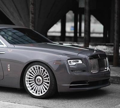 Фото дисков Brixton Forged LX07 на Rolls-Royce Wraith