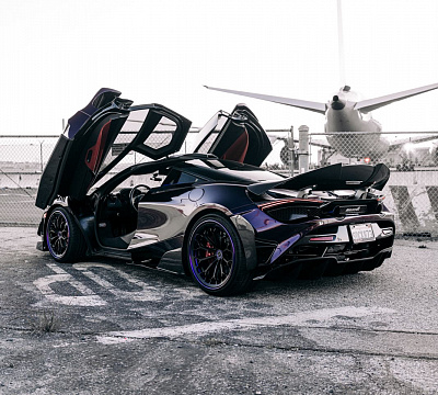 Фото дисков Brixton Forged CM6-RS на McLaren 720S