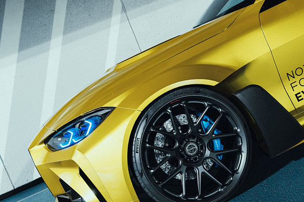 Фото дисков Brixton Forged TR08 Черный сатин на BMW 4/M4 (G22/G82)