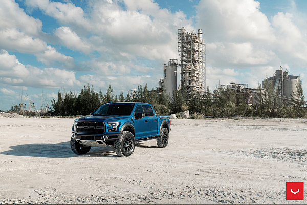 Фото дисков Vossen HF6-3 Черный сатин на Ford F-150 XIII