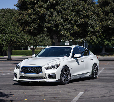 Фото дисков Vossen HF-1 на Infiniti Q50