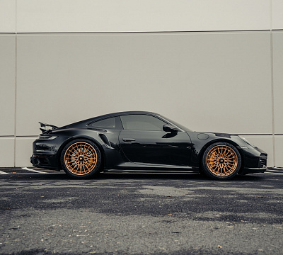 Фото дисков Brixton Forged HS1 на Porsche 911 VIII