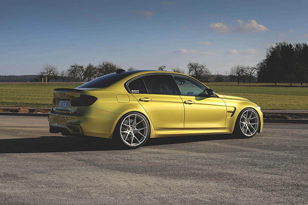 Фото дисков HRE P101 Сатиновый лак на BMW 3/M3 (F3x/F80)