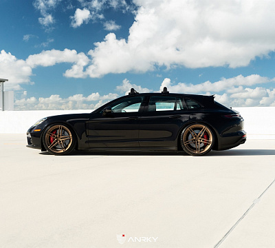 Фото дисков Anrky AN27 на Porsche Panamera III