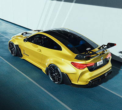 Фото дисков Brixton Forged TR08 на BMW 4/M4 (G22/G82)