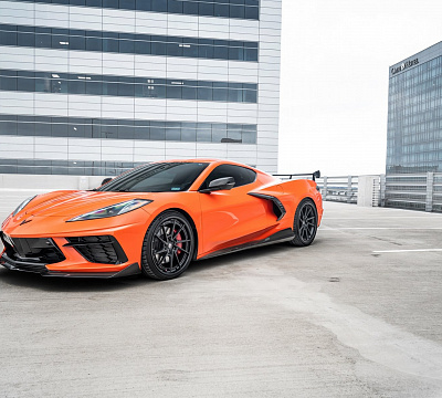 Фото дисков Anrky AN33 на Chevrolet Corvette C8