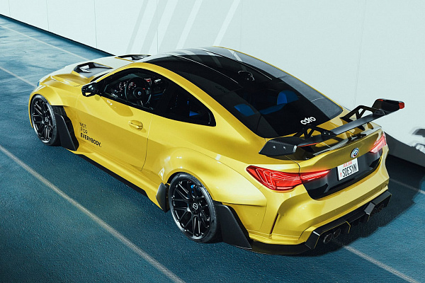 Фото дисков Brixton Forged TR08 Черный сатин на BMW 4/M4 (G22/G82)
