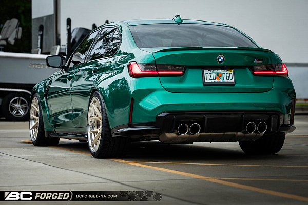 Фото дисков BC Forged HCA165 Сатиновая шампань на BMW 3/M3 (G2x/G80)