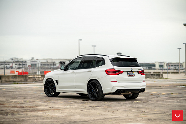 Фото дисков Vossen HF-3 Черный сатин на BMW X3/X3 M (G01/F97)