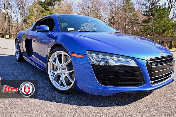Фото дисков HRE P101 Глянцевый лак на Audi R8 (Typ 42)
