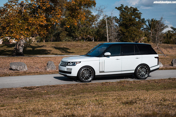 Фото дисков Anrky AN39 Глянцевый тонированный лак на Range Rover IV