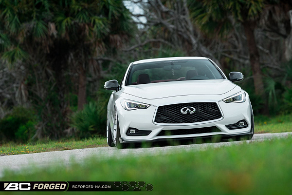 Фото дисков BC Forged HCA162 Глянцевый графит на Infiniti Q60 II