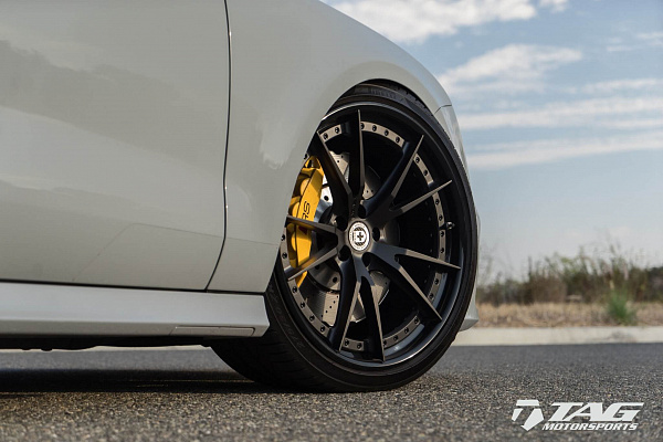 Фото дисков HRE S101 Черный сатин на Audi A/RS 7 (4G)