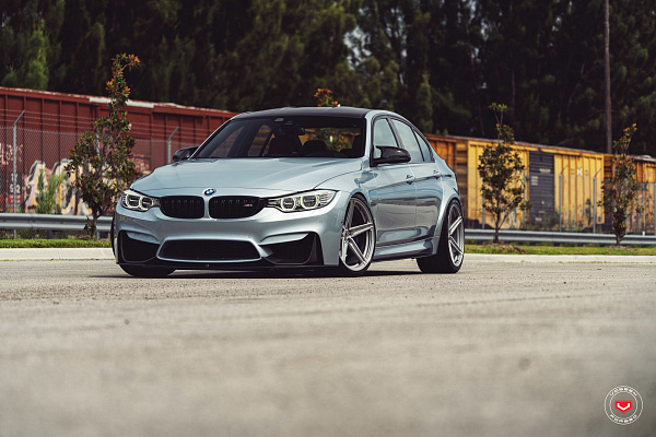 Фото дисков Vossen M-X5 Глянцевый тонированный лак на BMW 3/M3 (F3x/F80)