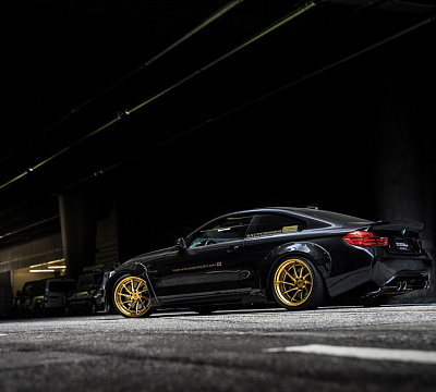 Фото дисков Savini BM15 на BMW 4/M4 (F32/F82)