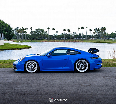 Фото дисков Anrky AN27 на Porsche 911 VIII