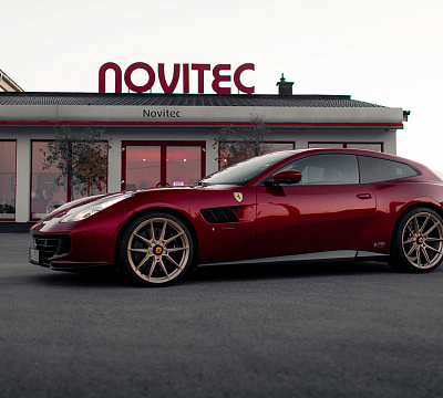 Фото дисков NOVITEC NF10 на Ferrari GTC4Lusso
